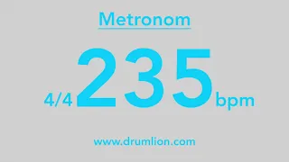 235 bpm - 4/4 | DRUMLION