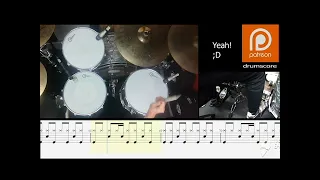 COME AS YOU ARE - NIRVANA , Drum Score , Cover , Sheet , Tab , Tutorial , Chart , Lesson , Notation