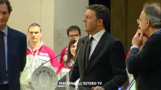 Renzi presenta la nuova "Giulia" a Palazzo Chigi - ITALIANI ALL'ESTERO TV