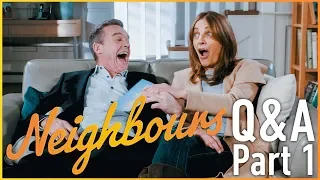 Neighbours Q&A - Stefan Dennis (Paul Robinson) & Fiona Corke (Gail Lewis) - Part 1