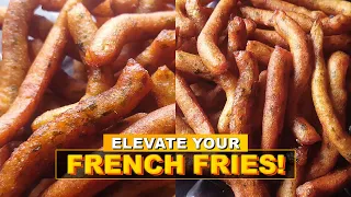 Crispy French Fries At Home - Delicious - Potato sticks - Potato Recipes - Super Easy - ASMR