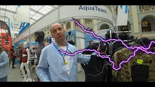#AquaTeam - #гидрокостюм с электро-подогревом. Худ.роспись и #индивидуальный пошив #гидрокостюмов.