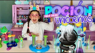 POCIÓN 🧪💫PARA CREAR UNICORNIOS 🦄 🌈/ ME CONVERTI EN UNICORNIO?