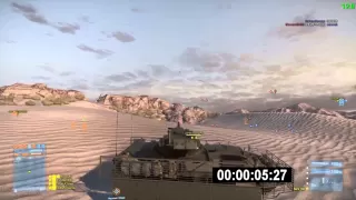 1 IN A MILLION - Tank Vs Jet (Nicz_DK - Battlefield 3)