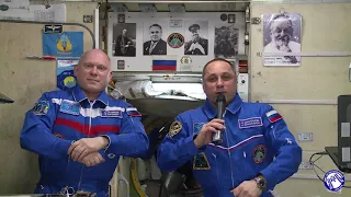 Гагаринский урок «Космос – это мы». Обращение с МКС