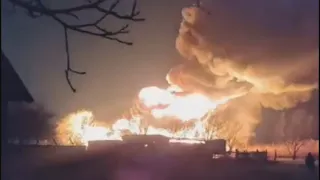 Падение российского самолета А-50 в Краснодарском крае