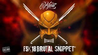 18 Karat  ✖️ FSK18 BRUTAL BONUSTRACKS ✖️ [ official Snippet ] Bonus CD