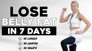 LOSE BELLY FAT in 7 Days 🔥 20min Tabata Belly Fat Loss Workout All Standing Workout, Knee Friendly