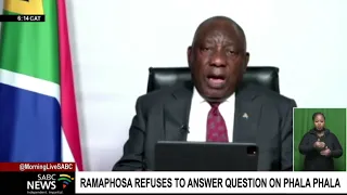 President Cyril Ramaphosa refuses to answer parliament questions on Phala Phala