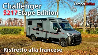 Challenger S217 Etape Edition: un semintegrale largo solo 210 cm dall'accattivante immagine esterna