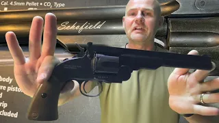 Schofield aged revolver