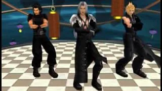 [MMD] - Gangnam Style - FFVII - Sephiroth, Cloud & Zack