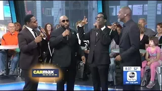 Boyz II Men -  I'll Come Running Back To You - LIVE (GMA)