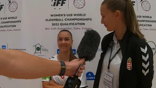 2022 WU19 WFCQ EUR EST VS HUN (Hungary's interview)