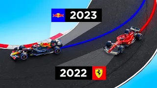 How fast are the F1 2023 cars compared to 2022? - F1 lap comparison