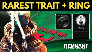 Remnant: HOW TO GET POTENCY TRAIT + RING OF THE UNCLEAN from Elf Merchant (Swamps of Corsus DLC)