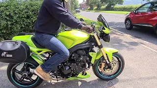 2007 TRIUMPH 1050 SPEED TRIPLE TEST RIDE