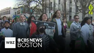 Northeastern students continue encampment to protest war in Gaza and more top stories