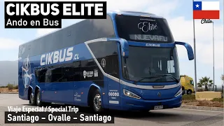 CARAVAN OF NEW MODASA ZEUS 5 CIKBUS ELITÉ BUSES from SANTIAGO TO OVALLE