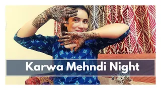 Karwachauth Mehndi Night | करवा चौथ की मेहंदी | Karwa Chauth Mehndi Vlog