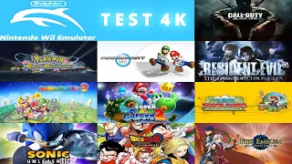 Dolphin Emulator (Nintendo Wii Emulator) Gameplay - Test 10 Games 4K 60FPS RX 6700 XT Ryzen 5 5600X