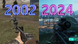 Evolution of BATTLEFIELD Games [2002-2024]