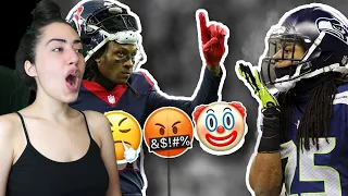 SOCCER FAN REACTS TO NFL Stars BEST Trash Talk Moments (Part 2) || HD