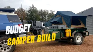 Budget DIY RTT Camper Trailer | See the Transformation