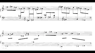 Lukas Foss - Solo for Piano (1981) [Score-Video]