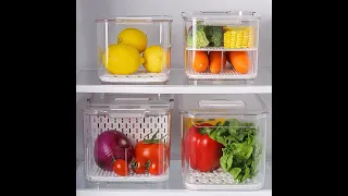 Best Fruit and Vegetable Storage Containers Video