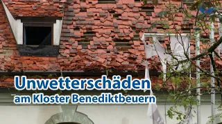 Unwetterschäden am Kloster Benediktbeuern