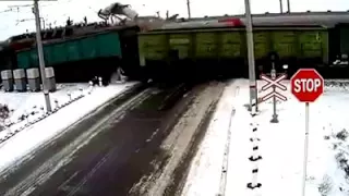 Accident at the Rail Crossing in Kazakhstan