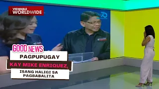 Pagpupugay kay Mike Enriquez, isang haligi sa pagbabalita | Good News