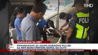 Nanaksak sa pulubi sa MRT arestado