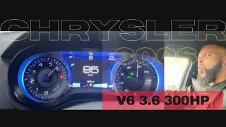 Chrysler 300s V6 3.6L 8SPD AWD| 300 HorsePower Sport mode Paddle shift pulls.😱😬What can it do?😬😱