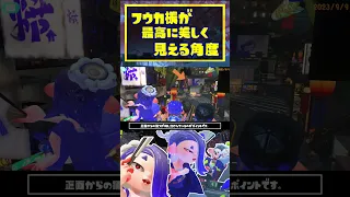 【フェスおみこし】フウカ様が最高に美しく見える角度3選 / スプラトゥーン3 / Splatoon3 / #shorts