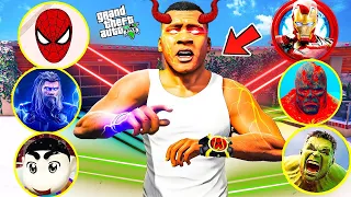 FRANKLIN and SHINCHAN Got Power From All Avengers In GTA 5 Tamil | Gta 5 tamil | Gta 5