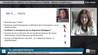 Mensuel #2 : Consultations dédiées à la ménopause à l'hôpital : retours d'expérience