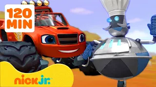 Blaze and the Monster Machines | Corridas, Robôs e Resgates sem Parar com Blaze | 2 Horas | Nick Jr.