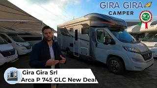 Camper Custom Arca Europa New Deal P 745 GLC con basculante . Camperlife Top di gamma stagione 2024