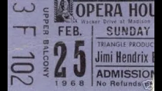 Jimi for ever ♥ Civic Opera House, Chicago, Illinois February 25, 1968 FULL ALBUM