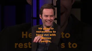 Bill Hader’s killer Lorne Michaels impression. #CONAN