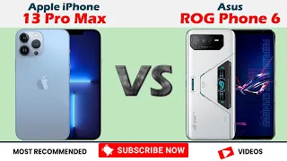 Apple iphone 13 pro max vs Asus ROG phone 6 #asus #apple #tinymagic