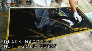 DIY - Resin Table For Beginners Step by Step "TAGALOG"