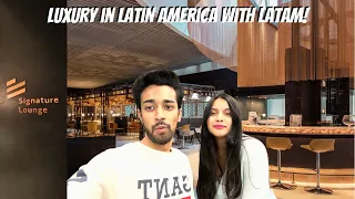 The Largest Lounge In South America - Latam Airlines| Chile To Paraguay!