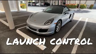 How to activate Launch Control | Porsche Boxster S