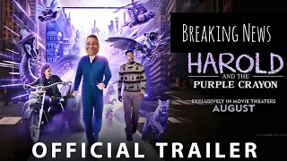 Breaking News The Trailer came out for Harold And The Purple Crayon Movie