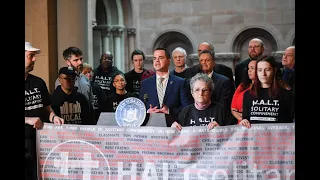 New York State Legislative Press Conference on Halting Solitary Confinement 02/04/20