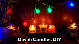 DIWALI CANDLE MAKING IDEAS THAT ARE SO EASY - DIY Water Candles | DIY Floating Candles