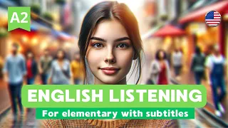 Diversity in Everyday Life: English Listening with Subtitles! A2 (Level 1-2)